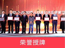 荣誉授牌